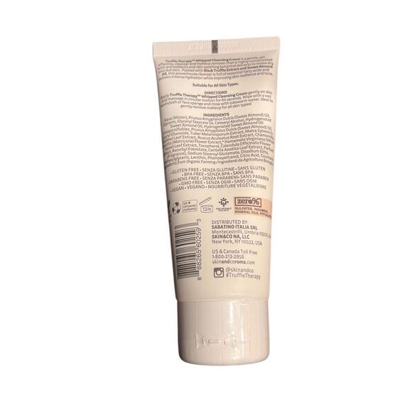 SKIN & CO TRUFFLE THERAPY Whipped Polishing Cleansing Cream 3.38oz/100mL SEALED - Picture 2 of 2